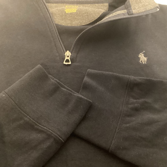 Polo Ralph Lauren mens 1/4 zip Sweater size large - Picture 12 of 12